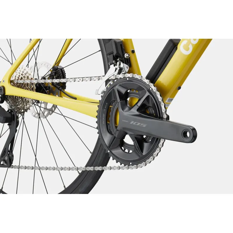 Cannondale Synapse Carbon 2 LE 2024 Endurance Road Bike - Yellow-3